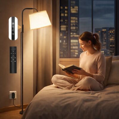 Ein guter Preis. Dimmbare Lichttherapie-Stehleuchte 100V - 240V Tageslichttherapie-Lampen mit Fernbedienung und Touch-Steuerung Online