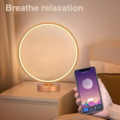 Giá tốt 10000 Lux Đèn trị liệu ánh sáng thông minh APP Kiểm soát Đèn bàn buồn với bộ đếm thời gian điều chỉnh trực tuyến