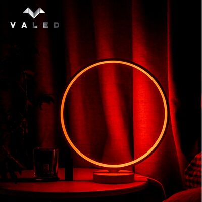 Prezzo buono Lampadine solare da tavolo circolare controllo intelligente luce solare a LED 2700K per hotel, camera da letto in linea