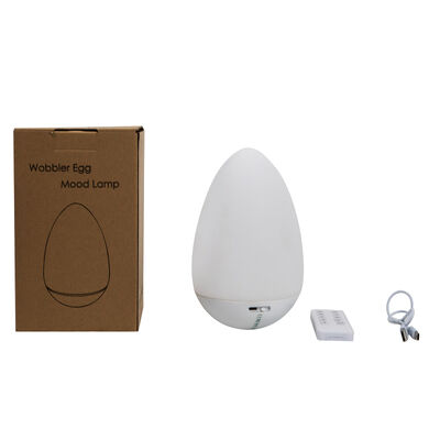 Buen precio Lámpara de mesa portátil con control remoto, regulable, linda lámpara de escritorio LED, colorida en línea