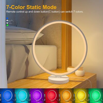 Ein guter Preis. 3000K Farbtemperatur RGB-Tischlampe mit APP-Steuerung und Aluminiummaterial für Wohnzimmer Online