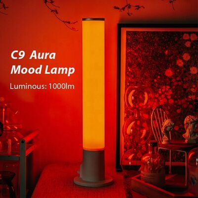 Buen precio Lámpara de mesa de estado de ánimo atenuable con luz nocturna de cambio de color RGB + W 2700K y control remoto en línea
