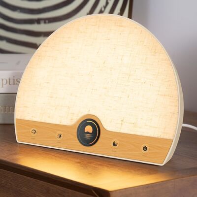 Buen precio 24W luz de despertar natural 2700K 4000K 6000K lámpara de simulación de amanecer en línea