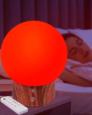 お買い得 630nm 赤光療法 夜光 10000Lux照明とUSBC充電 快適な睡眠 オンライン