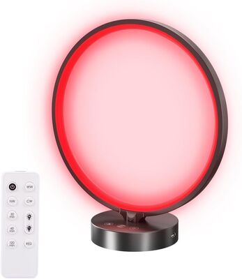 Dobra cena. Lampa wspomagająca sen „wszystko w jednym” Okrągła 670nm Czerwone Światło Dostosowana w Internecie