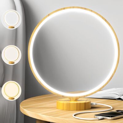 Bon prix Lampe de lumière de jour à commande à distance 10000 Lux Lampe de tristesse ronde personnalisable en ligne