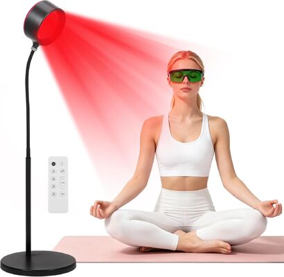 Bon prix Lampe de thérapie rouge et infrarouge ¥ 660nm+850nm, hauteur réglable, minuterie à distance et modes multiples en ligne